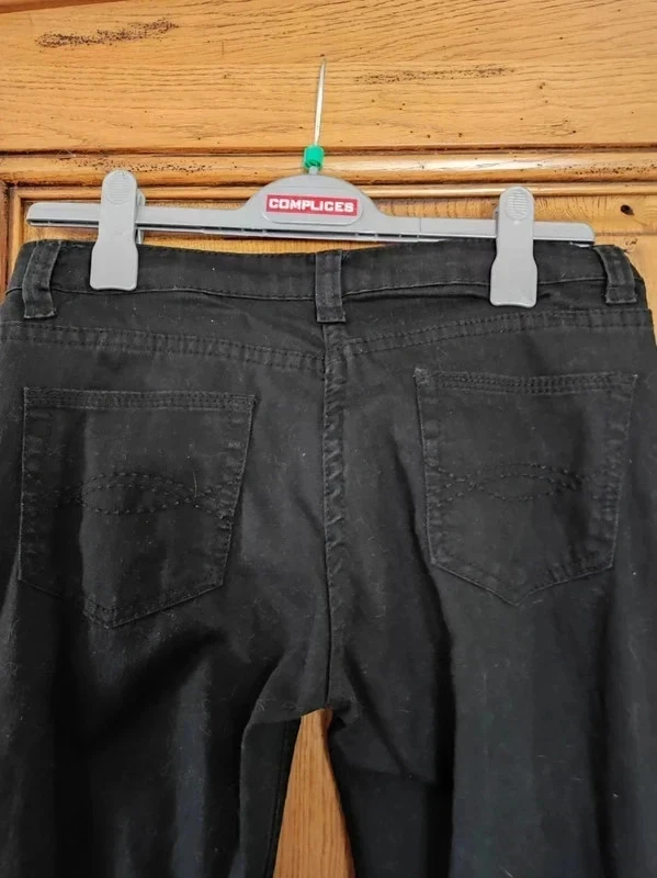 Calça jeans preta da marca Casual by Gémo tamanho 38 – photo 6